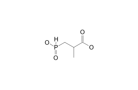 3-HYDROXYPHOSPHINOYL-2-METHYL-PROPIONIC-ACID