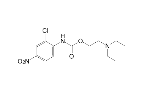 2-(diethylamino)ethanol, 2-chloro-4-nitrocarbanilate (ester)