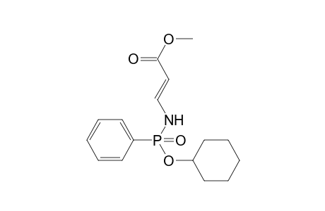 (E)-P-Cyclohexyloxy-P-phenyl-N-(methyl acrylate)phosphonamide