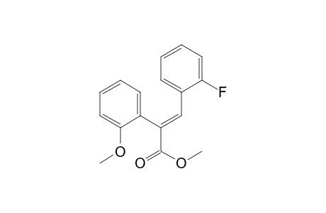 (E)-methyl 3-(2-fluorophenyl)-2-(2-methoxyphenyl)acrylate
