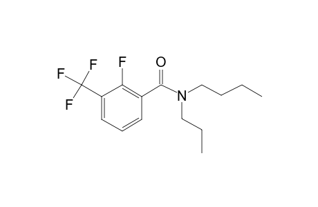 Benzamide, 2-fluoro-3-trifluoromethyl-N-propyl-N-butyl-