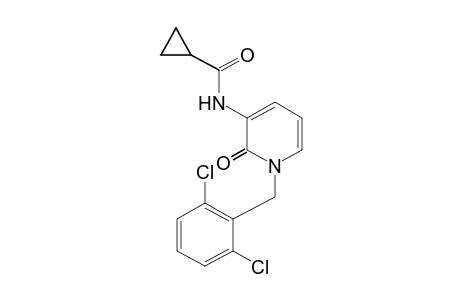 N-[1-(2,6-DICHLOROBENZYL)-1,2-DIHYDRO-2-OXO-3-PYRIDYL]CYCLOPROPANE-CARBOXAMIDE