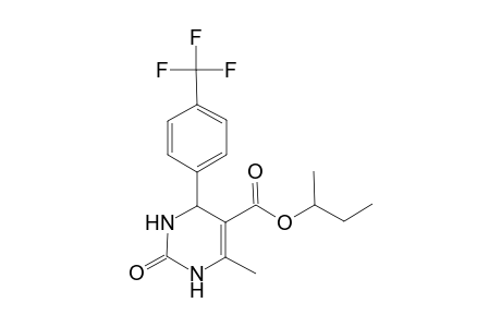 Sec-butyl 6-methyl-2-oxo-4-[4-(trifluoromethyl)phenyl]-1,2,3,4-tetrahydro-5-pyrimidinecarboxylate