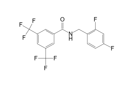 3,5-bis(trifluoromethyl)-N-(2,4-difluorobenzyl)benzamide