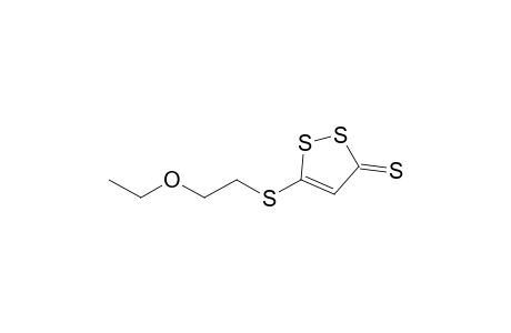 5-(2-Ethoxy)ethylthio-3H-1,2-dithiol-3-thione