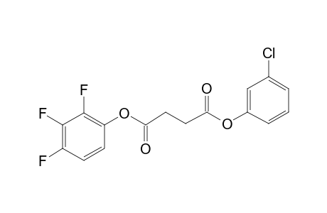 Succinic acid, 3-chlorophenyl 2,3,4-trifluorophenyl ester