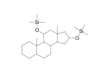 5.alpha.-Androstane-11.beta.,16.beta.-diol(11.beta.,16.beta.-di-trimethylsilyl ether)