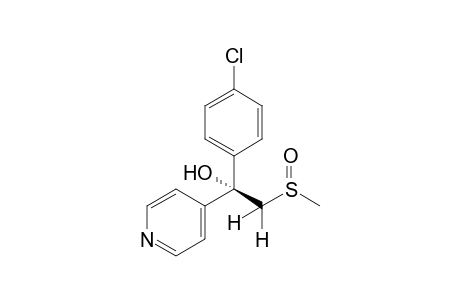 (R,R)-alpha-(p-chlorophenyl)-alpha-[(methylsulfinyl)methyl]-4-pyridinemethanol