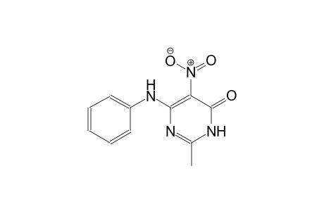6-anilino-2-methyl-5-nitro-4(3H)-pyrimidinone