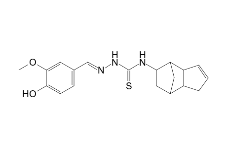 vanillin, 4-(3a,4,5,6,7,7a-hexahydro-4,7-methanoinden-5-yl)-3-thiosemicarbazone