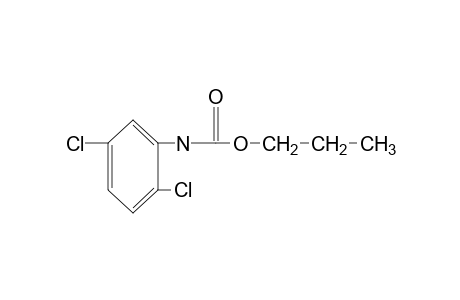 2,5-dichlorocarbanilic acid, propyl ester