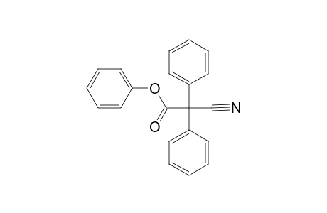 Phenyl-2-cyan-2,2-diphenylacetate