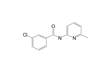 3-Chloro-N-(6-methyl-2-pyridinyl)benzamide