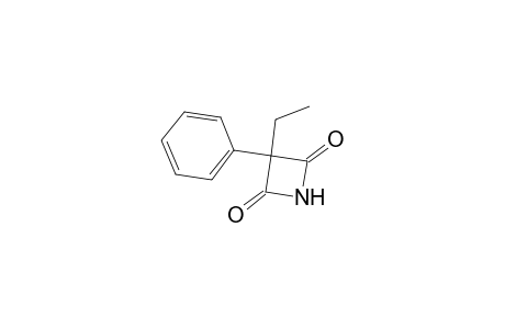 2,4-Azetidinedione, 3-ethyl-3-phenyl-