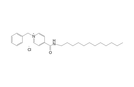 1-benzyl-4-(dodecylcarbamoyl)pyridinium chloride