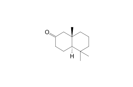 5,5,9-Trimethyl-trans-2-decalone