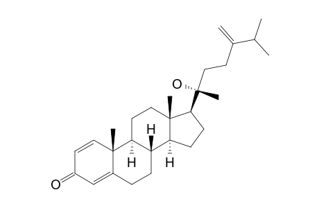 (20S)-20-Hydroxyergosta-1,4,24(28)-trien-3-one