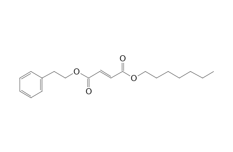 Fumaric acid, heptyl 2-phenylethyl ester