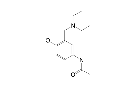 a-(diethylamino)-4'-hydroxy-m-acetotoluidide