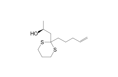 (2S)-1-(2-pent-4-enyl-1,3-dithian-2-yl)-2-propanol