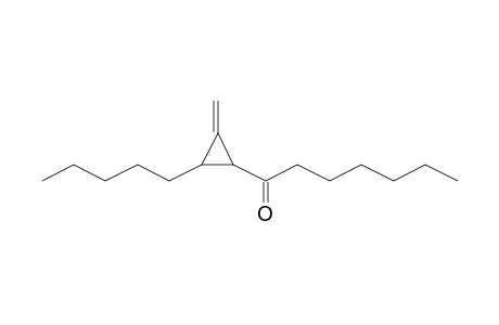 Cyclopropane, 1-heptanoyl-3-methylene-2-pentyl-