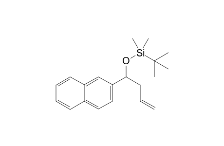 tert-Butyl dimethyl((1-(naphthalen-2-yl)but-3-en-1-yl)oxy)silane