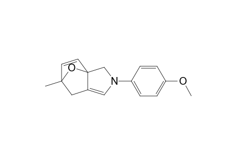 N-(p-methoxyphenyl)-5-methyl-4H-5,7a-epoxyisoindoline