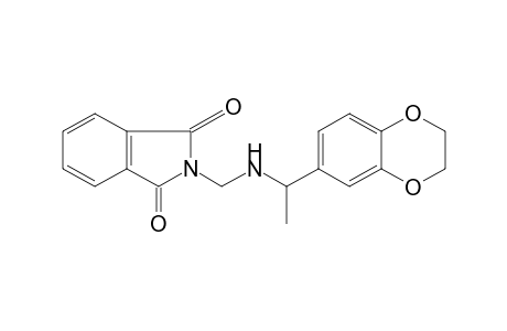 N-{{[1-(1,4-benzodioxan-6-yl)ethyl]amino}methyl}phthalimide