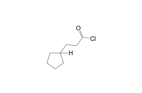 3-Cyclopentanepropionyl chloride