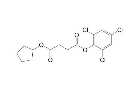 Succinic acid, 2,4,6-trichlorophenyl cyclopentyl ester