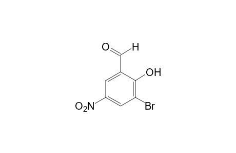 3-Bromo-5-nitrosalicylaldehyde