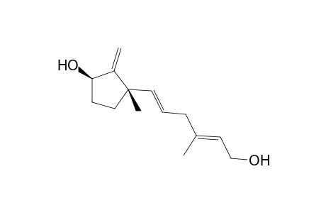 3alpha-[(E,E)-6-Hydroxy-4-methylhexa-1,4-dienyl]-3-methyl-2-methylidenecyclopentan-1beta-ol