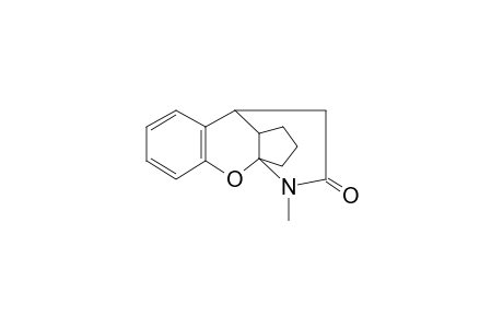 2-Oxa-14-azatetracyclo[7.4.3.0(1,10).0(3,8)]hexadeca-3(8),4,6-trien-15-one, 14-methyl-