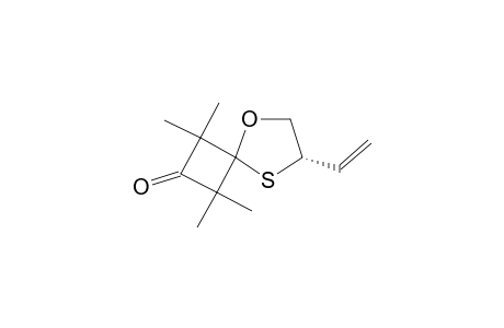 (S)-1,1,3,3-TETRAMETHYL-7-VINYL-5-OXA-8-THIASPIRO-[3.4]-OCTAN-2-ONE