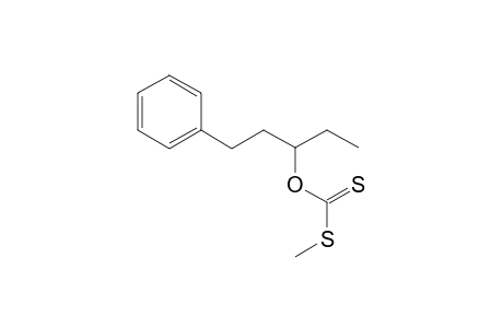 (Methylthio)methanethioic acid o-(1-ethyl-3-phenyl-propyl) ester