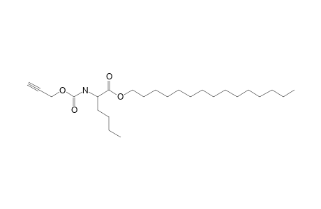 L-Norleucine, N-propargyloxycarbonyl-, pentadecyl ester