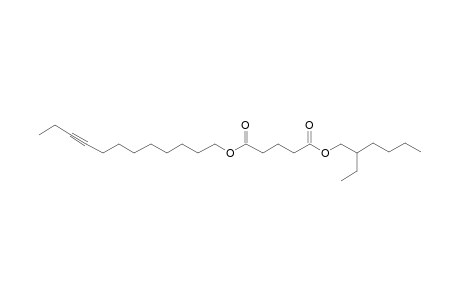 Glutaric acid, 2-ethylhexyl dodec-9-yn-1-yl ester