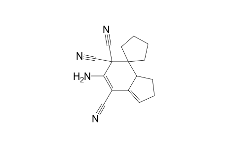 6'-amino-2',3',3a',5'-tetrahydrospiro[cyclopentane-1,4'-indene]-5',5',7'-tricarbonitrile