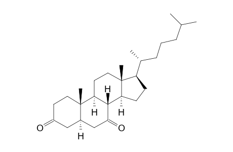 5.alpha.-Cholest-3,7-dione
