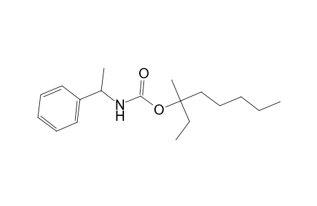 Carbamic acid, (.alpha.-methylbenzyl)-, 1-ethyl-1-methylhexyl ester