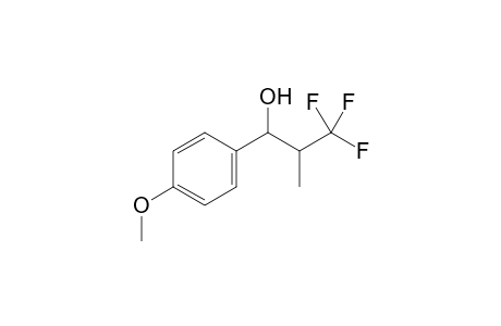 3,3,3-trifluoro-1-(4-methoxyphenyl)-2-methylpropan-1-ol