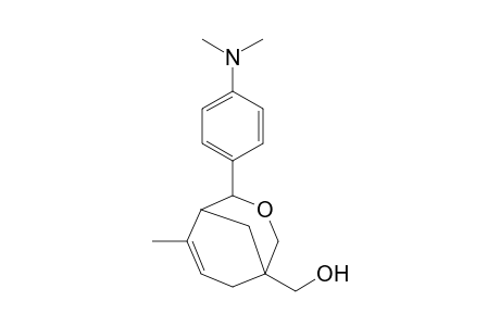 3-Oxabicyclo[3.3.1]non-6-ene, 1-hydroxymethyl-6-methyl-4-(4-dimethylaminophenyl)-