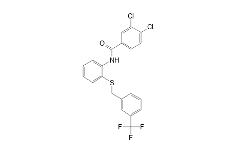 3,4-dichloro-2'-{[m-(trifluoromethyl)benzyl]thio}benzanilide