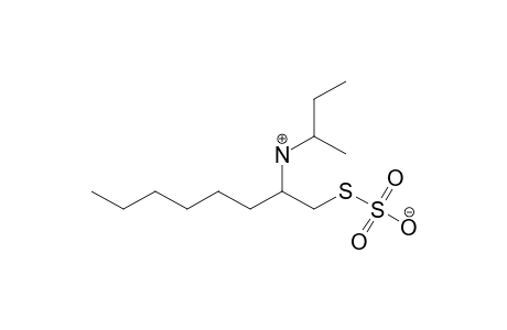 2-(Butan-2-ylamino)-1-(sulfothio)octane