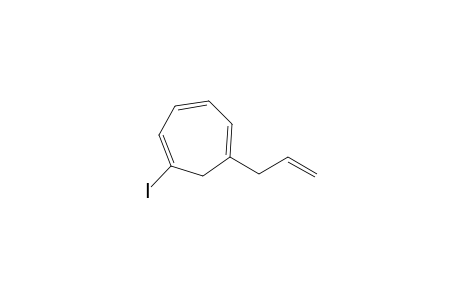 1,3,5-Cycloheptatriene, 1-iodo-6-(2-propenyl)-