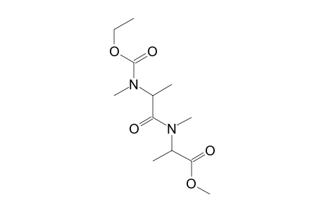 ala-ala, N,N'-Dimethyl-N-(ethoxycarbonyl)-, methyl ester