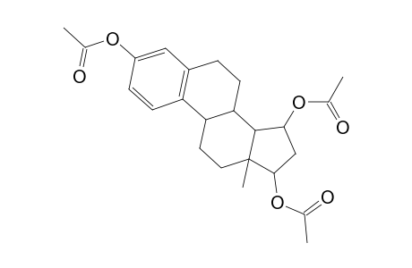 Estra-1,3,5(10)-triene-3,15,17-triol, triacetate, (15.beta.,17.beta.)-