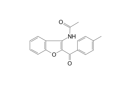 Acetamide, N-[2-(4-methylbenzoyl)-3-benzofuryl]-