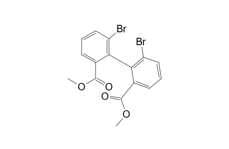 [1,1'-Biphenyl]-2,2'-dicarboxylic acid, 6,6'-dibromo-, dimethyl ester, (.+-.)-