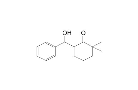 6-(Hydroxy-phenyl-methyl)-2,2-dimethyl-cyclohexanone